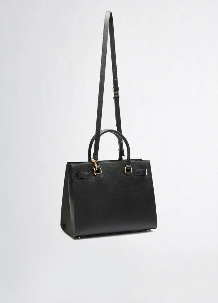 Black shopping bag