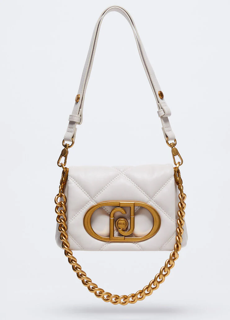 Small matelassé LaPuffy bag