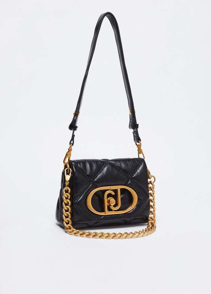 Small matelassé LaPuffy bag