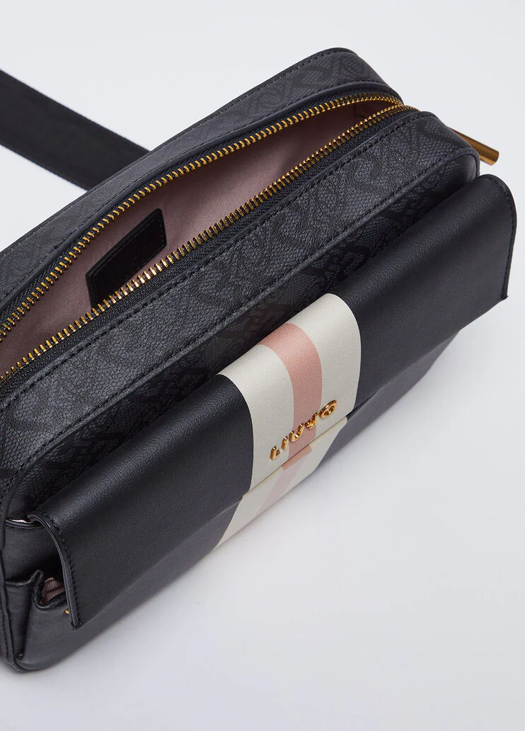 Crossbody bag with logo