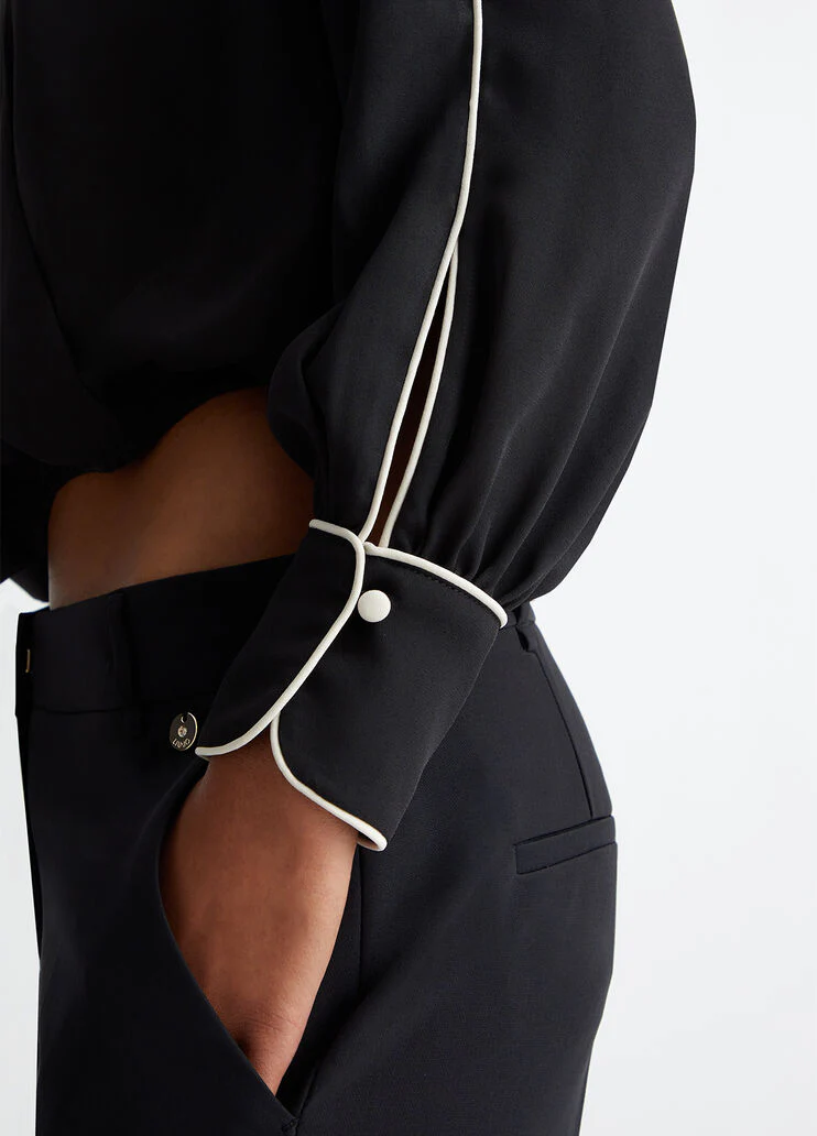 Crêpe de chine blouse