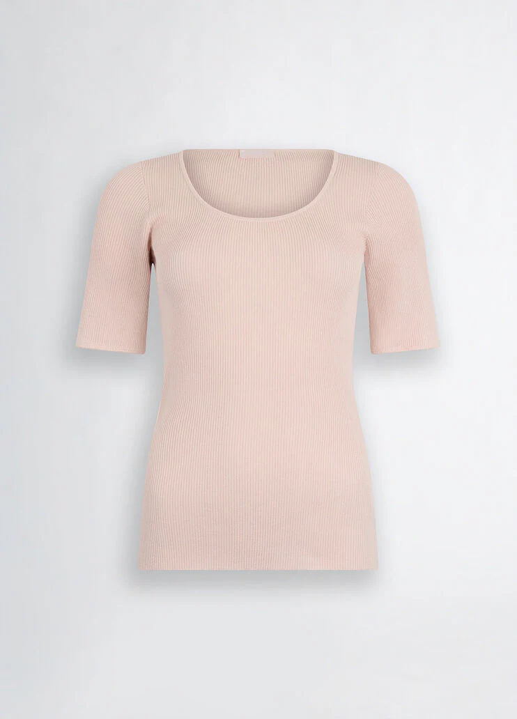 Top with tulle inserts