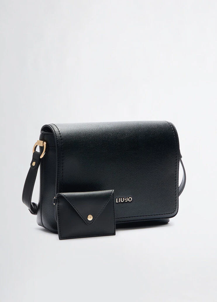 Crossbody bag with clutch bag