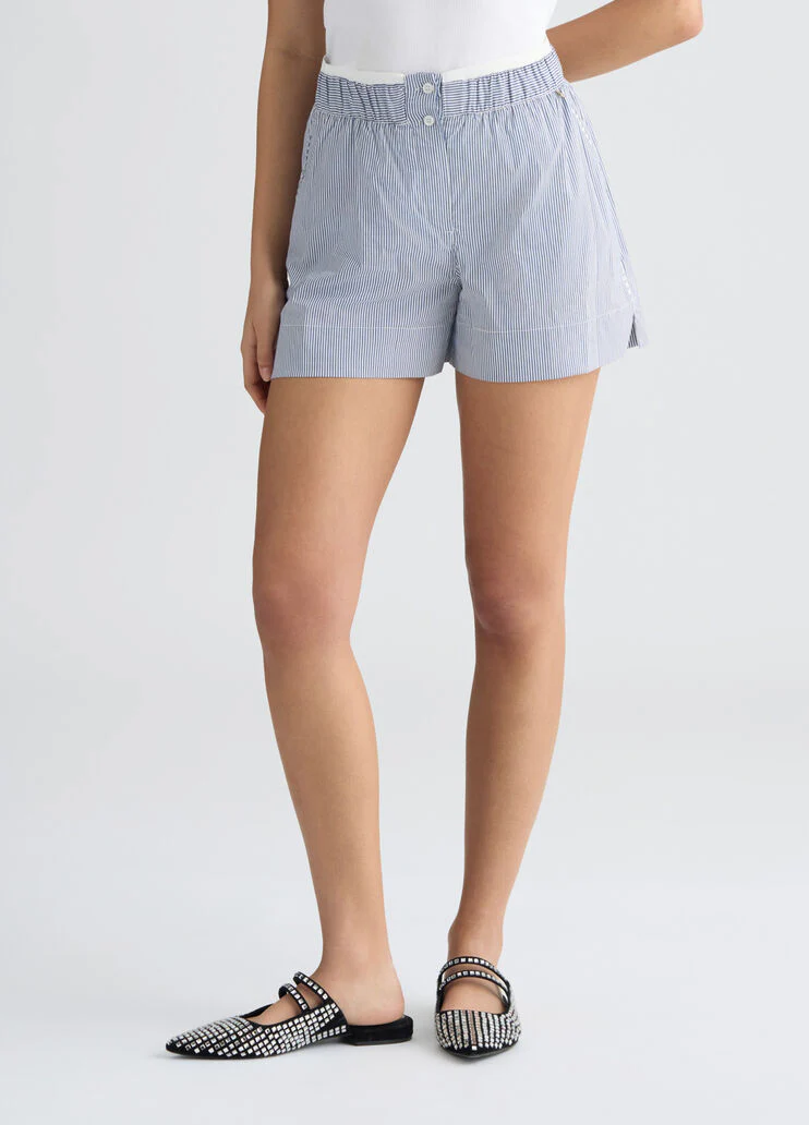 Poplin shorts