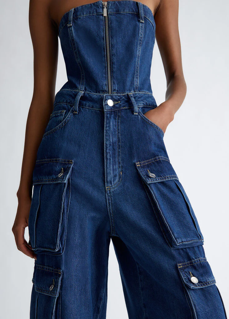 Denim jumpsuit