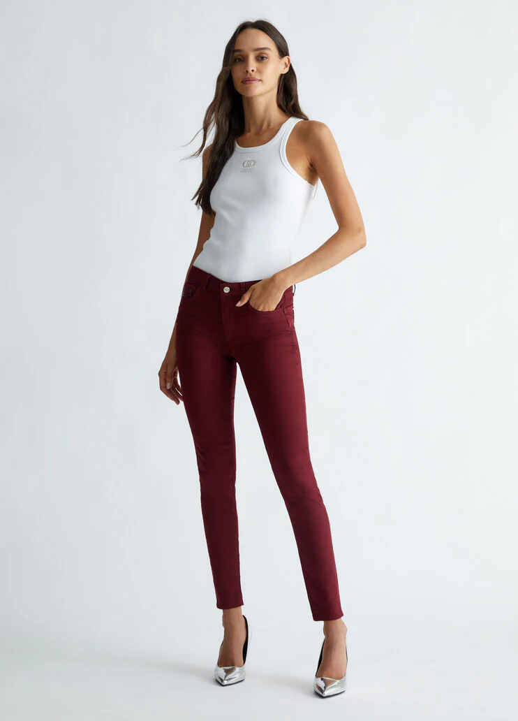 Cropped Bottom Up trousers