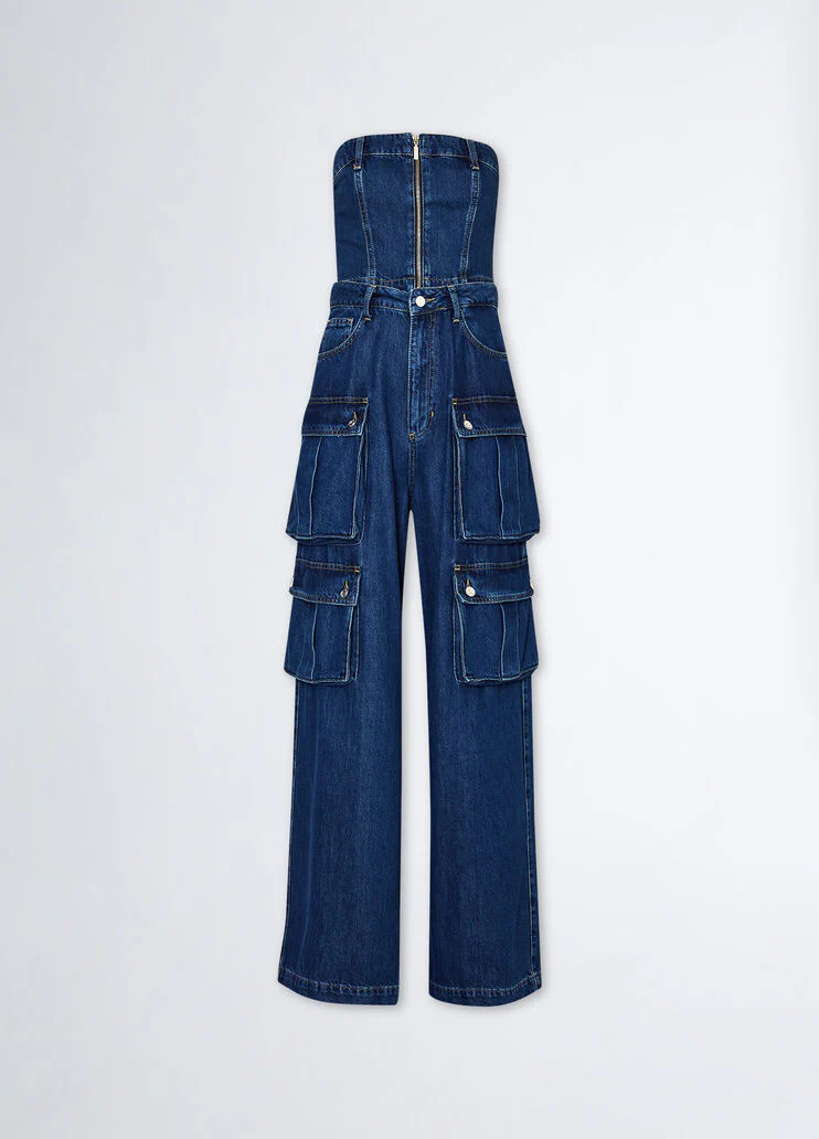 Denim jumpsuit