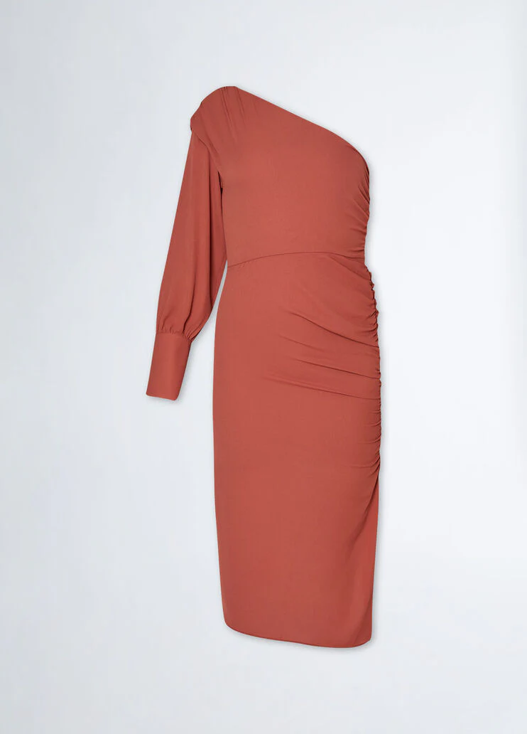 Smart one-shoulder dress