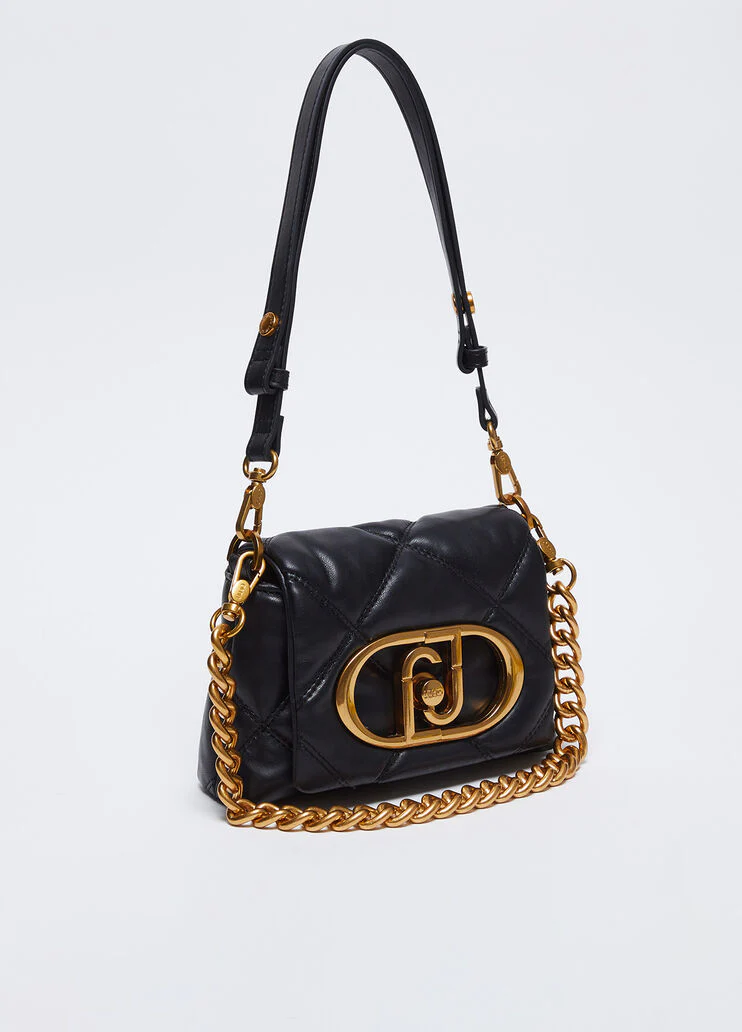 Small matelassé LaPuffy bag