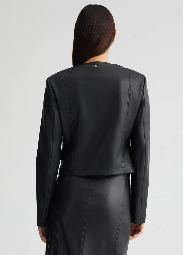 Coated fabric jacket