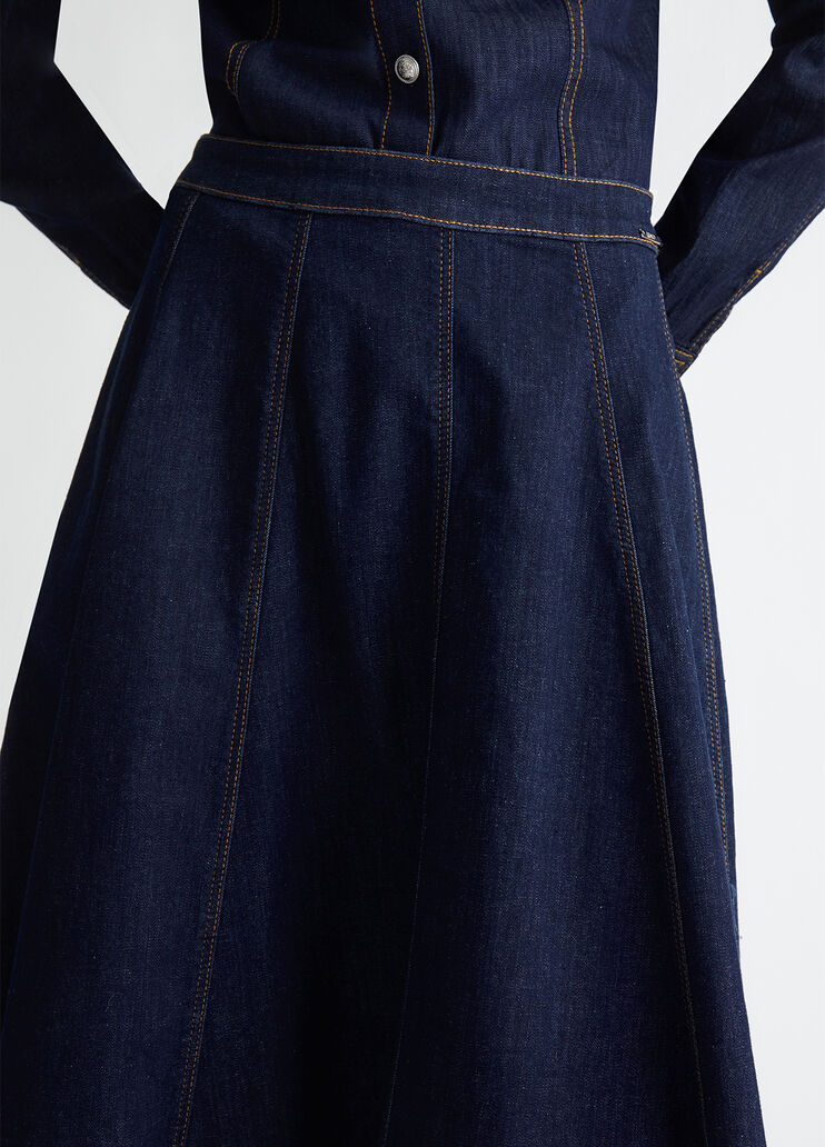 Denim skirt