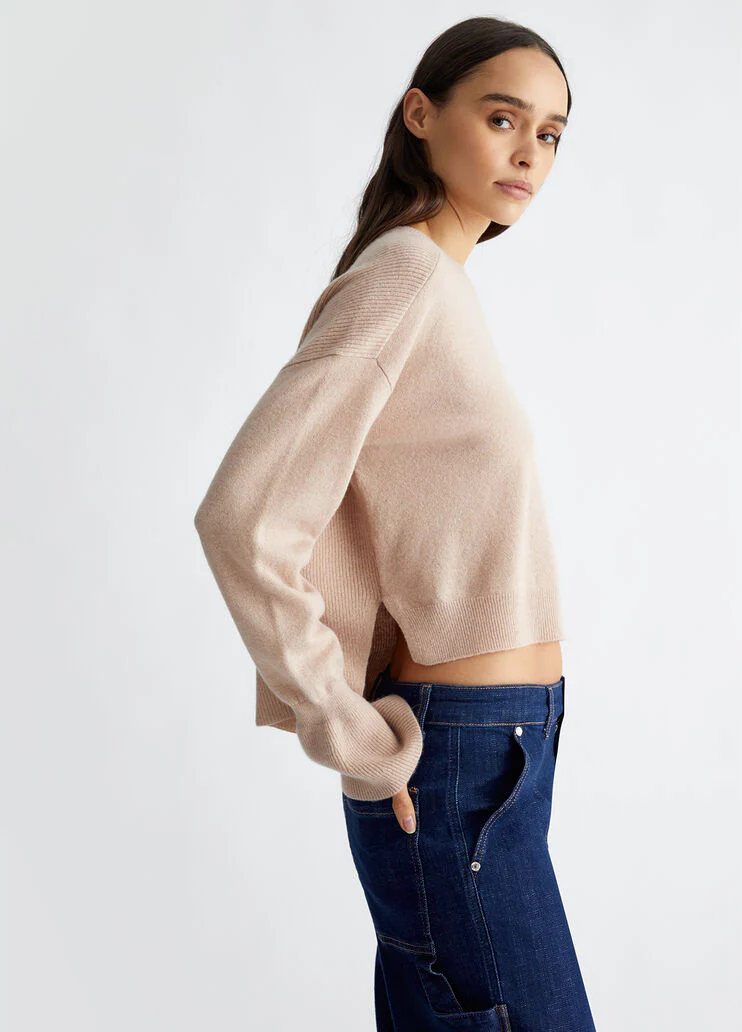 Wool and cashmere sweater