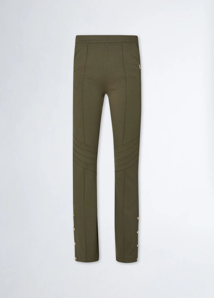 Stretch jersey trousers