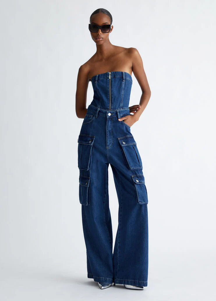 Denim jumpsuit