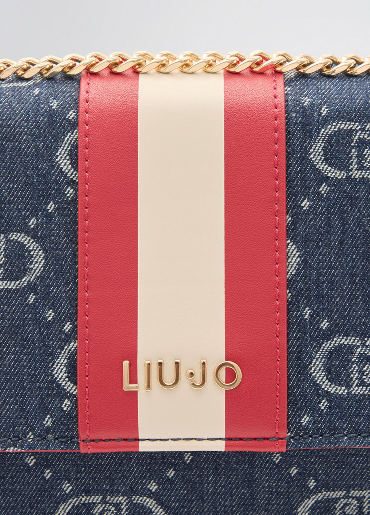Jacquard crossbody bag