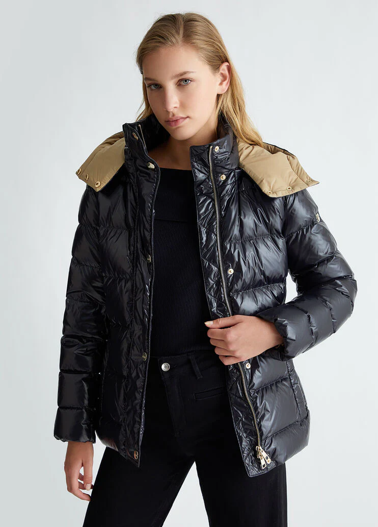 Padded jacket with hood