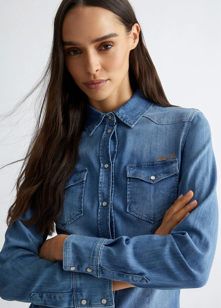 Denim shirt