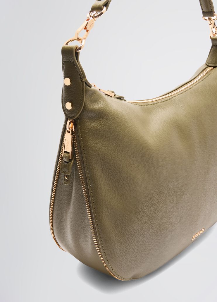 Khaki green shoulder bag