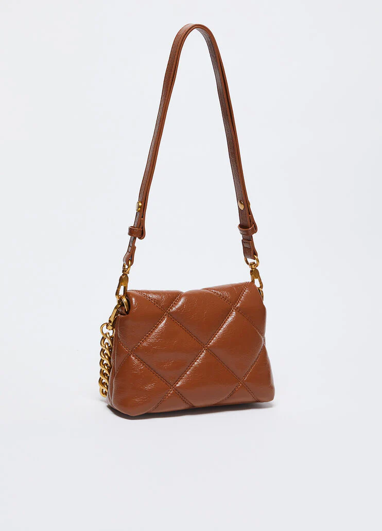 Small matelassé LaPuffy bag