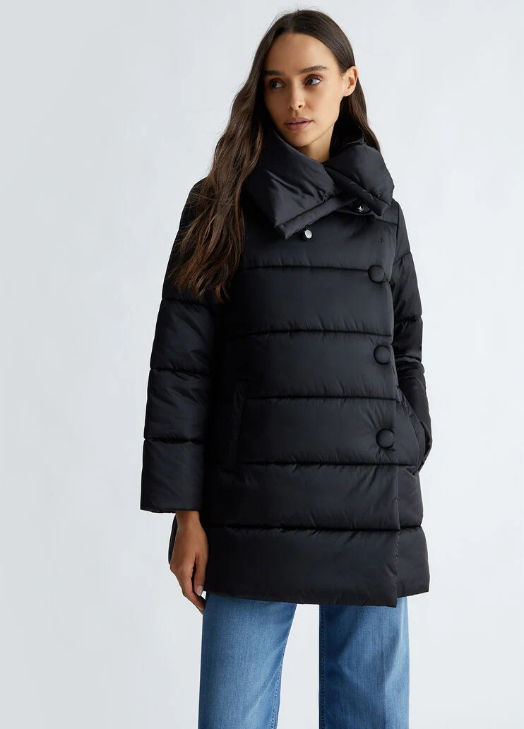 Quilted padded jacket