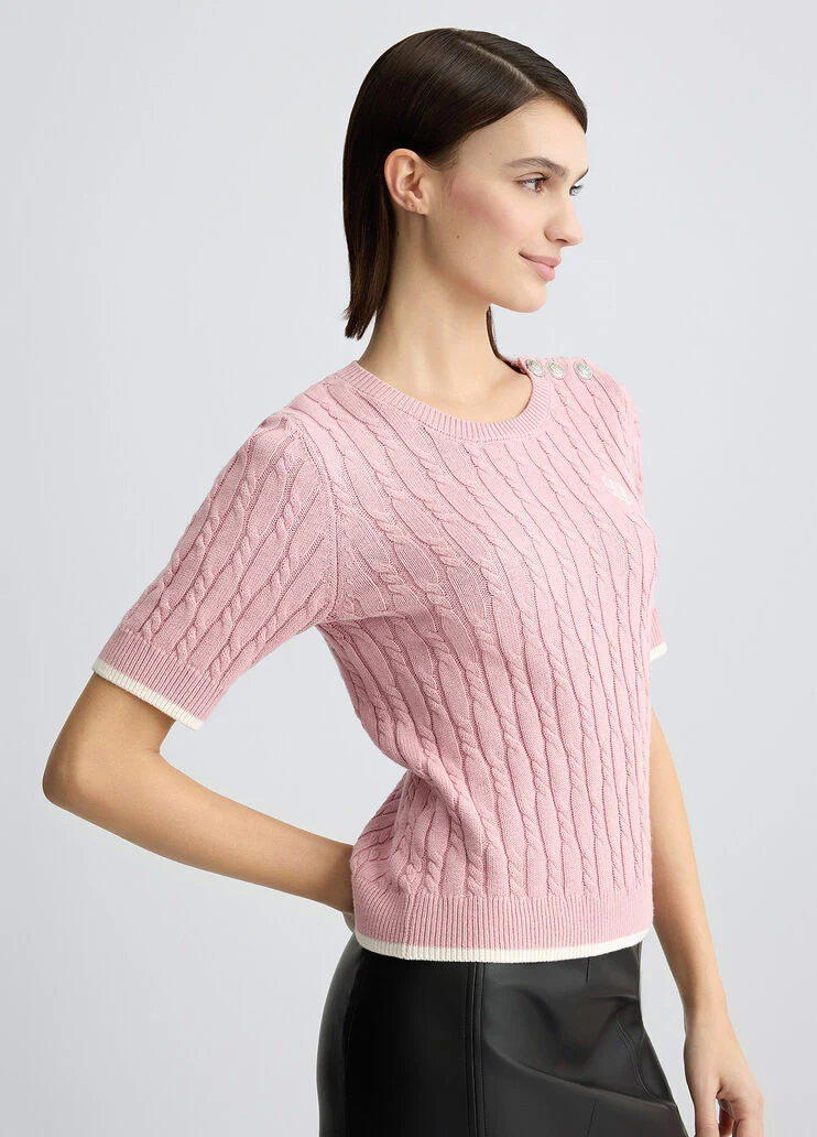 Knit T-shirt