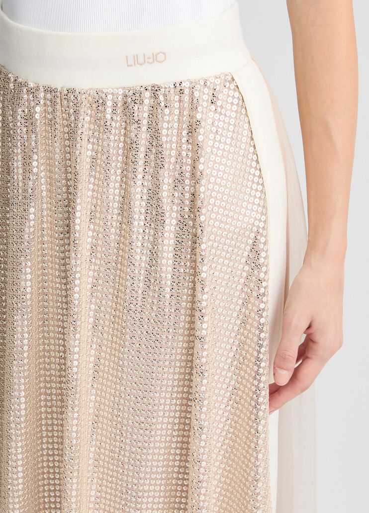 Sequin skirt