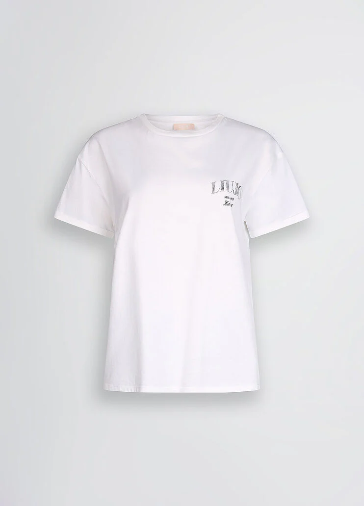 T-shirt with logo
