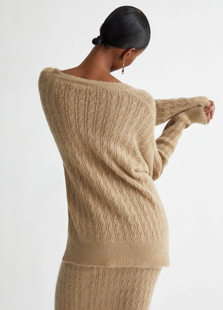 Alpaca blend jumper