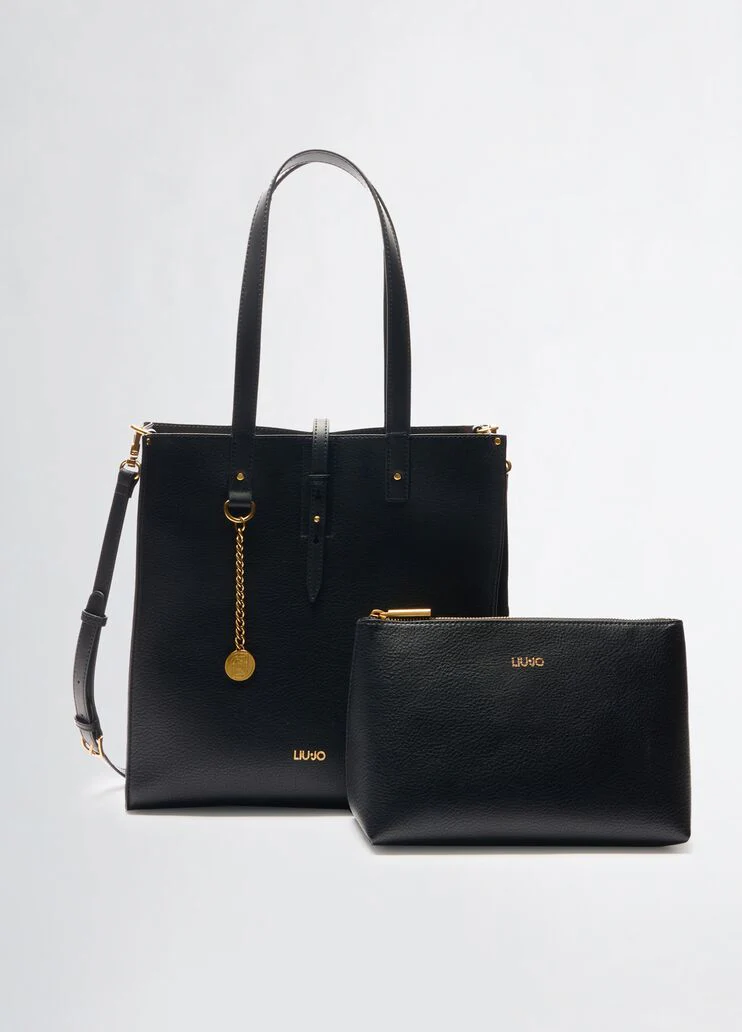 Black shoulder bag