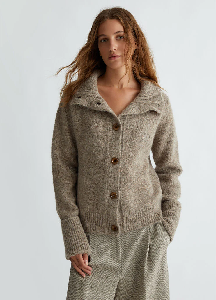 Alpaca cardigan