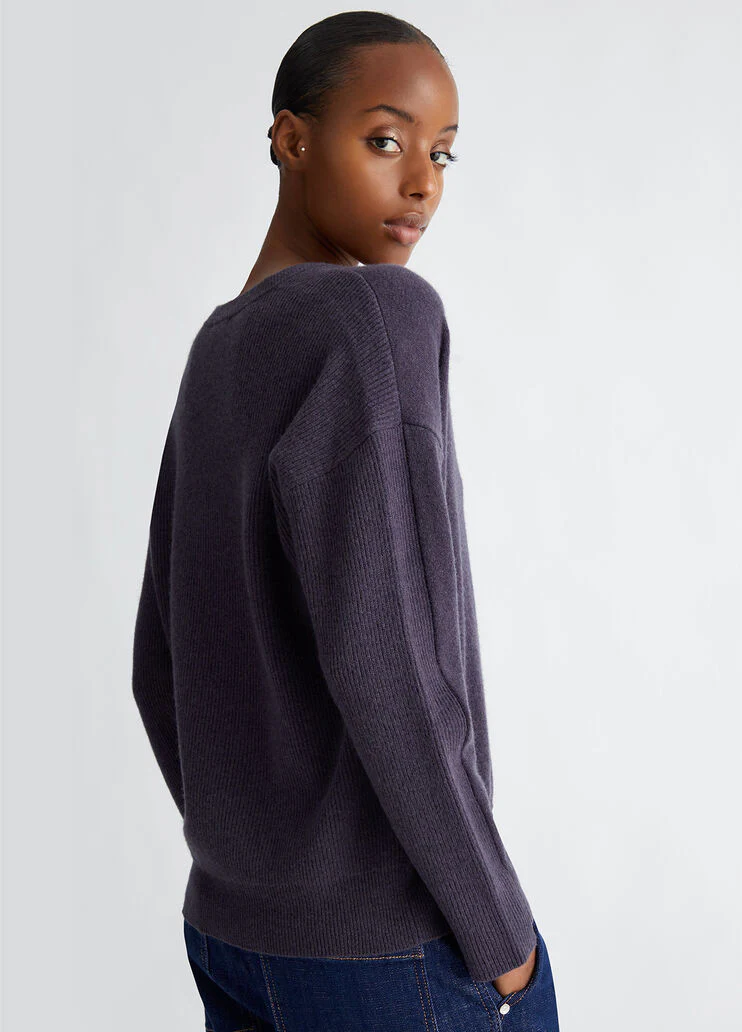 Wool and cashmere sweater