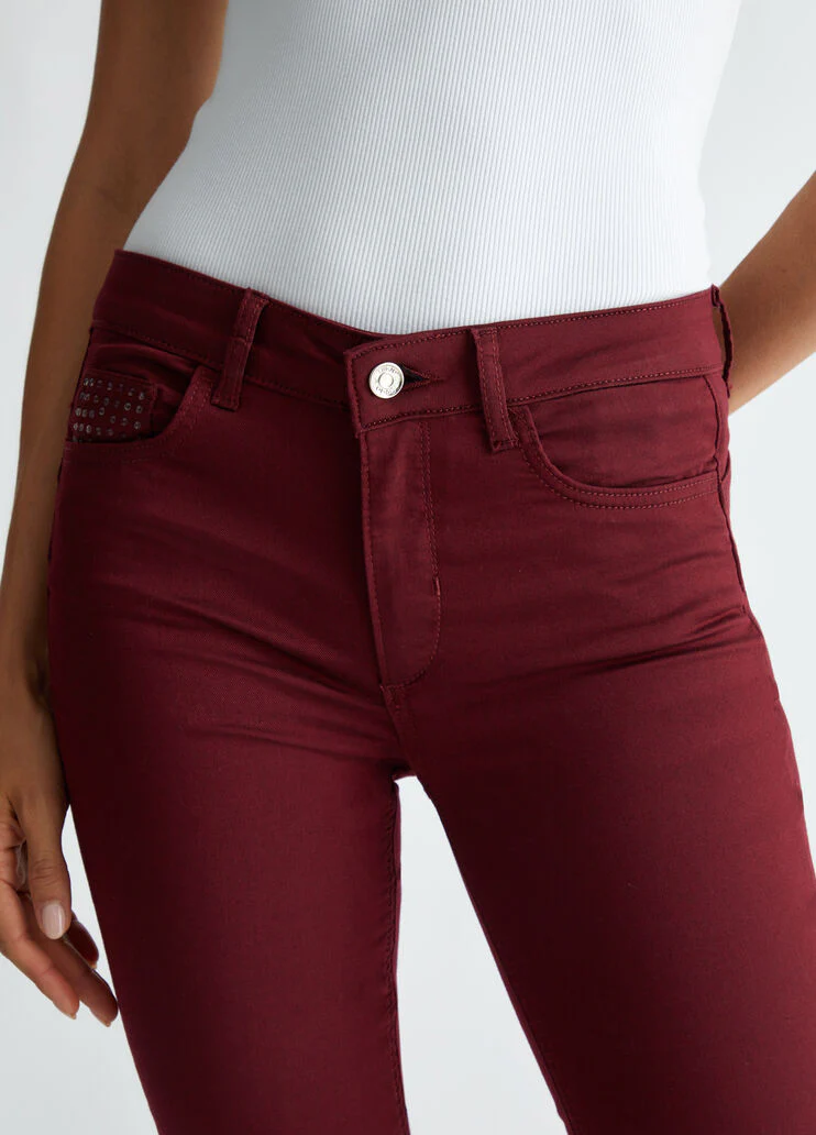 Cropped Bottom Up trousers