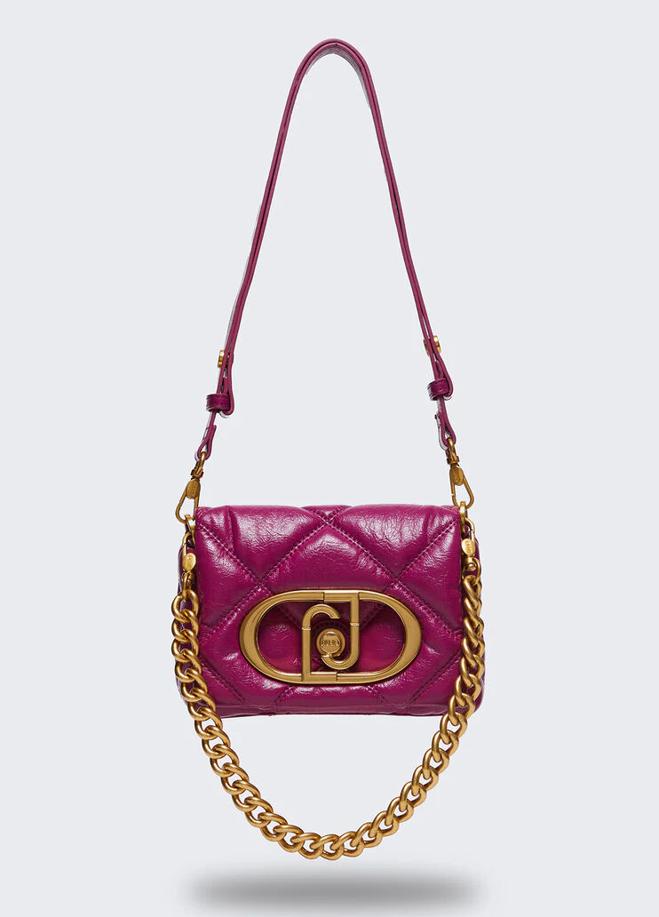 Small matelassé LaPuffy bag