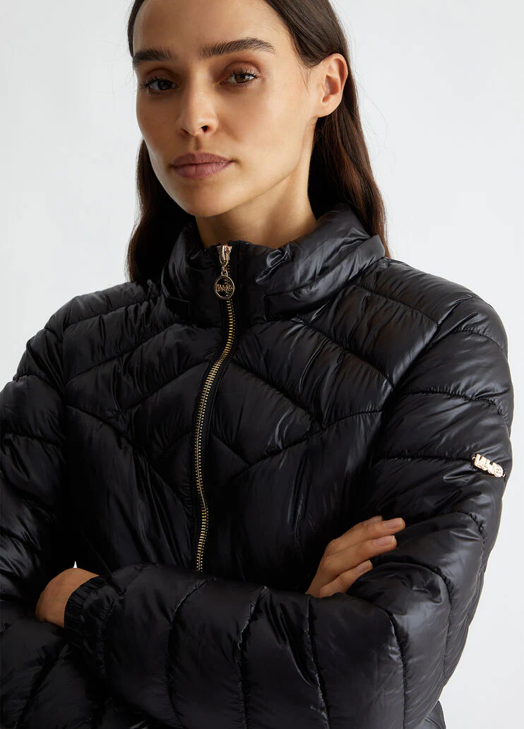 Padded jacket with hood