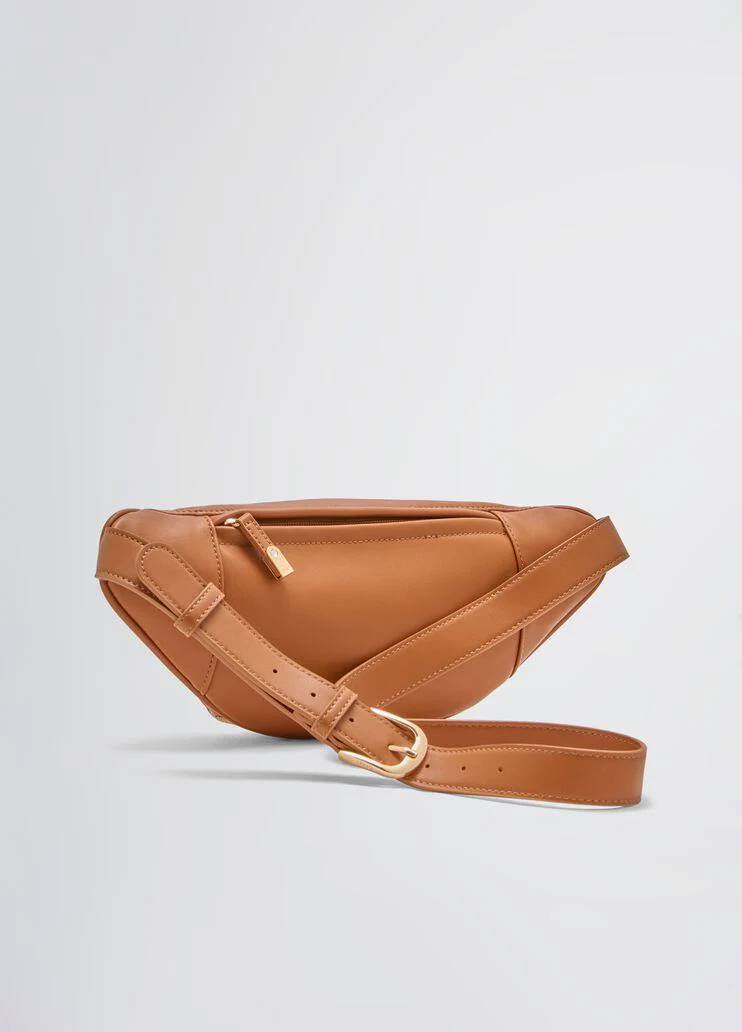 Jacquard belt bag with logo