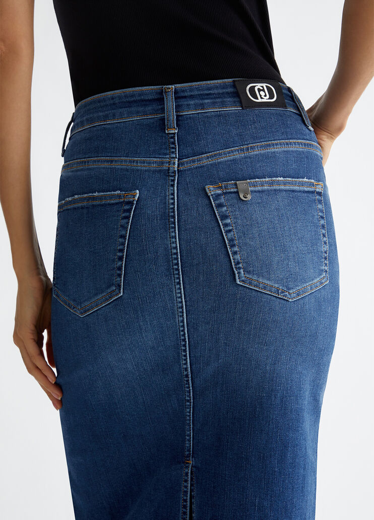 Denim skirt
