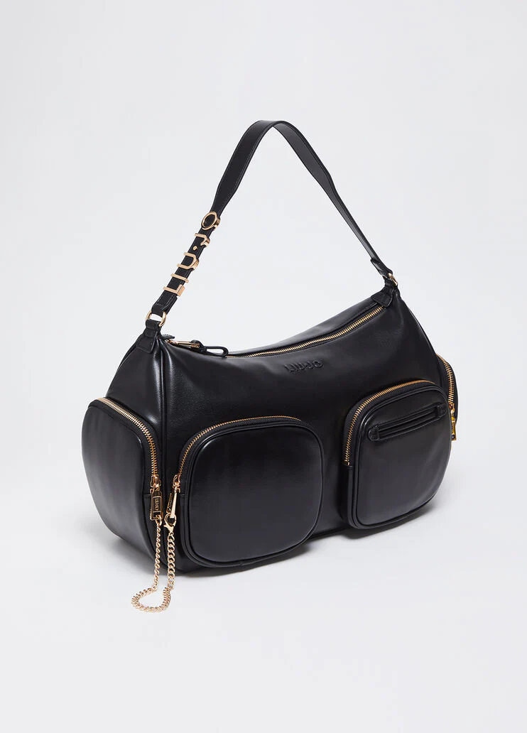 Multi-pocket shoulder bag