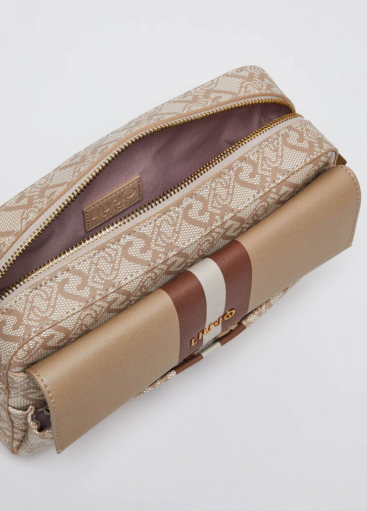 Crossbody bag with logo