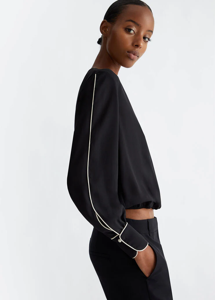Crêpe de chine blouse