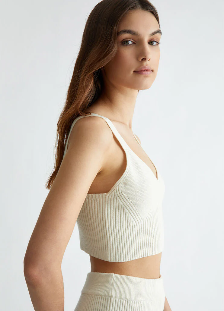 Knit bralette