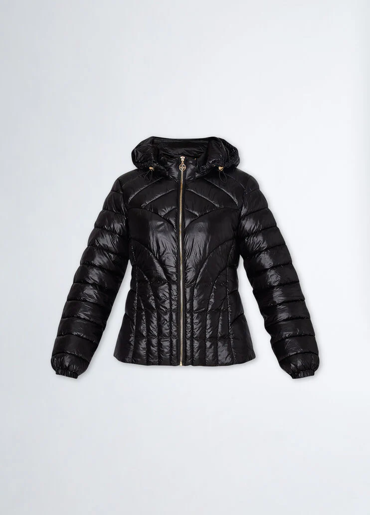 Padded jacket with hood
