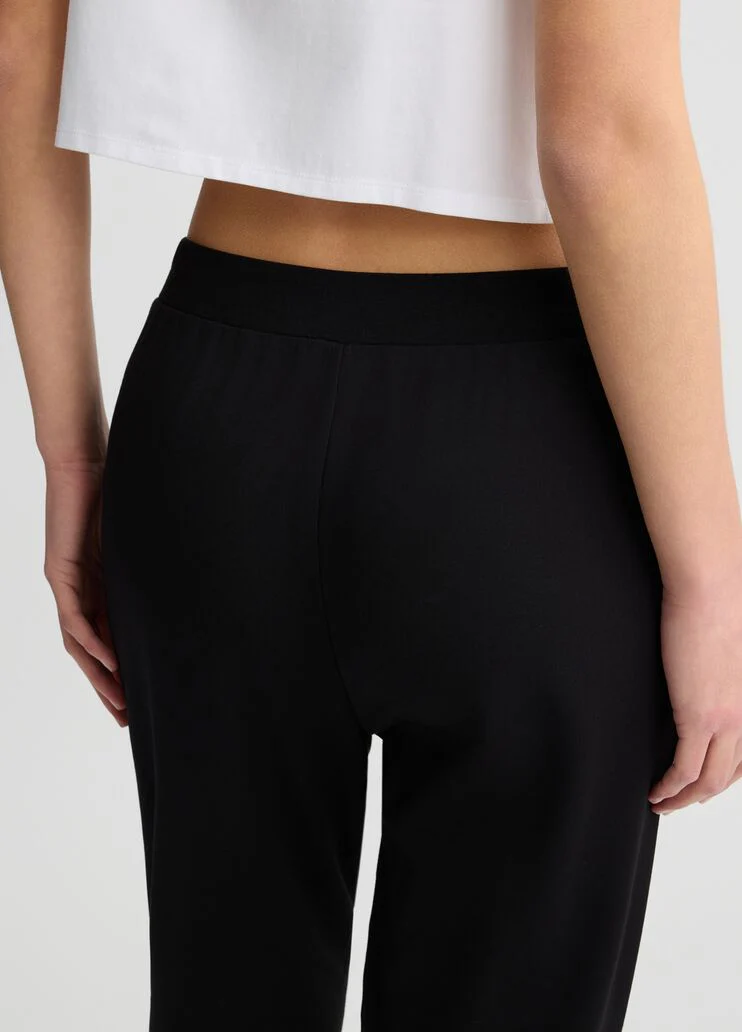 Jogging pants in jersey