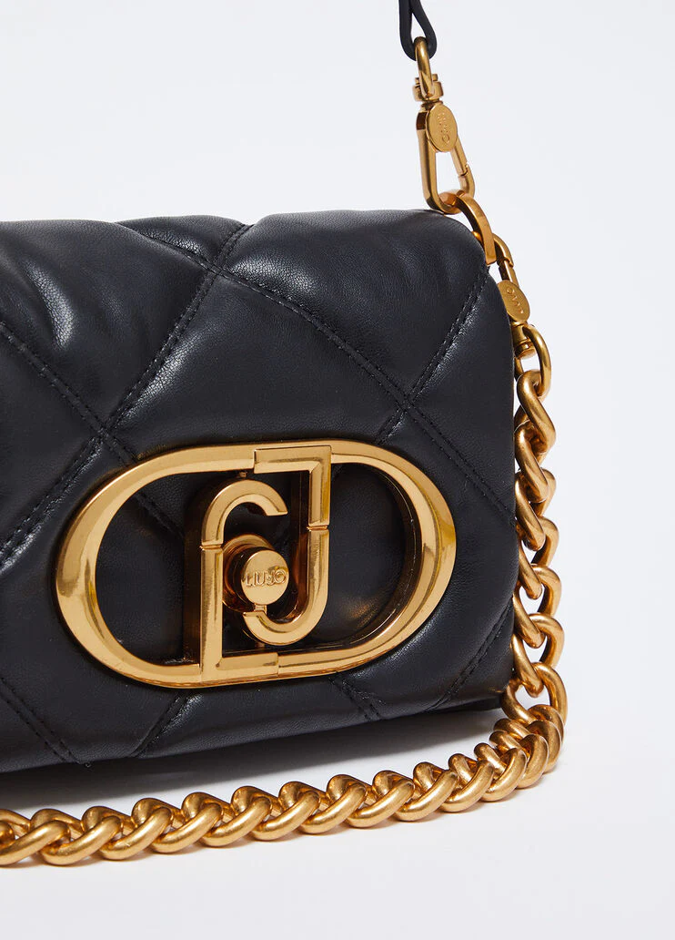 Small matelassé LaPuffy bag