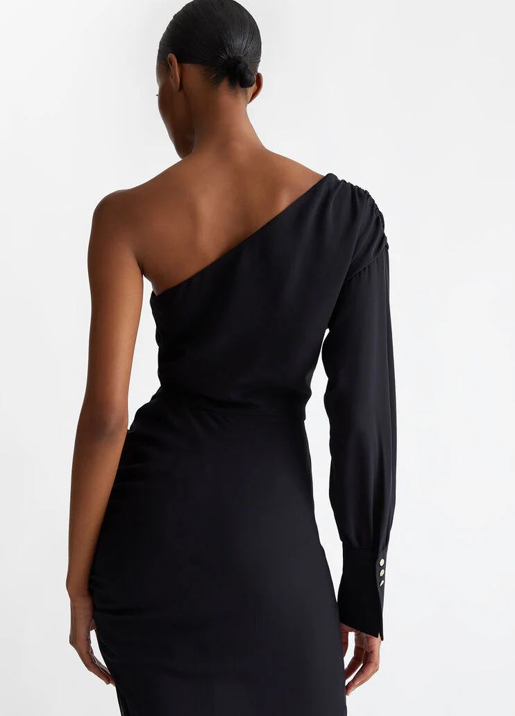Smart one-shoulder dress