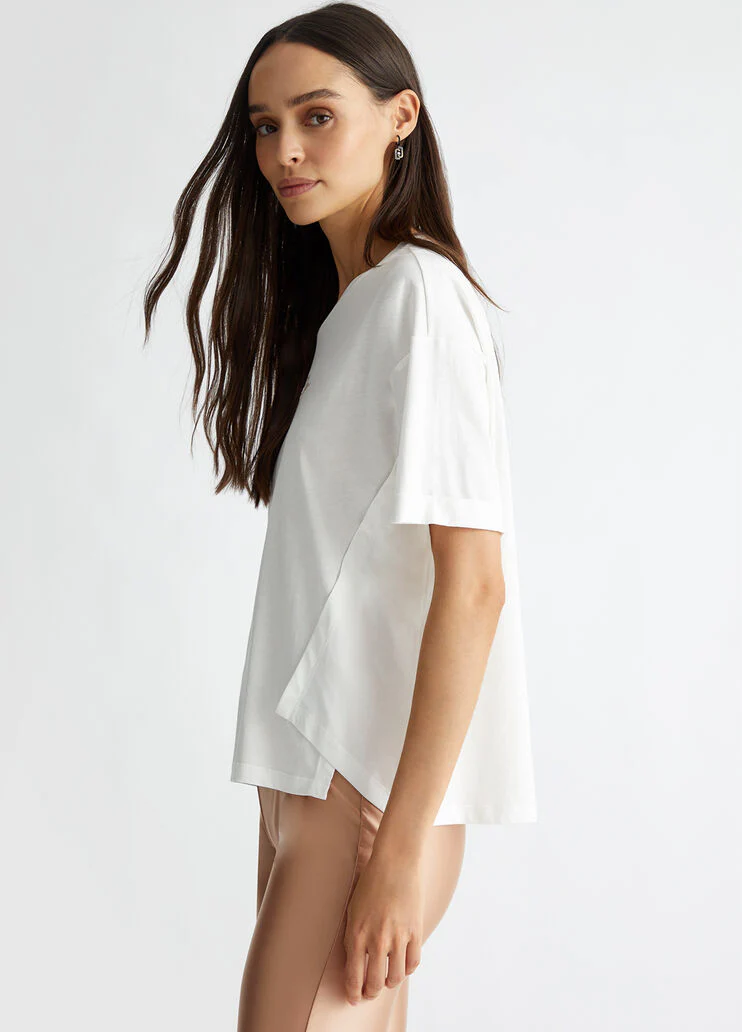 Oversized jersey T-shirt