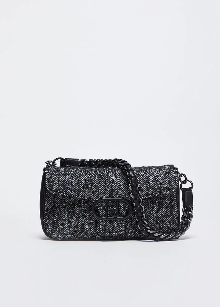 Chevron shoulder bag