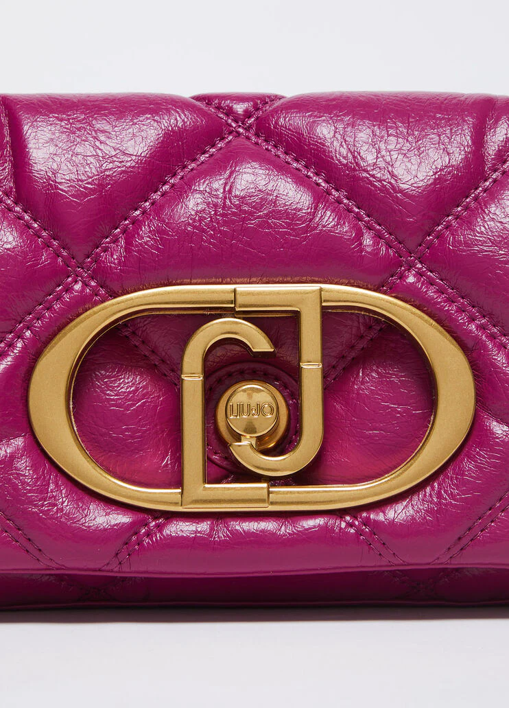 Small matelassé LaPuffy bag