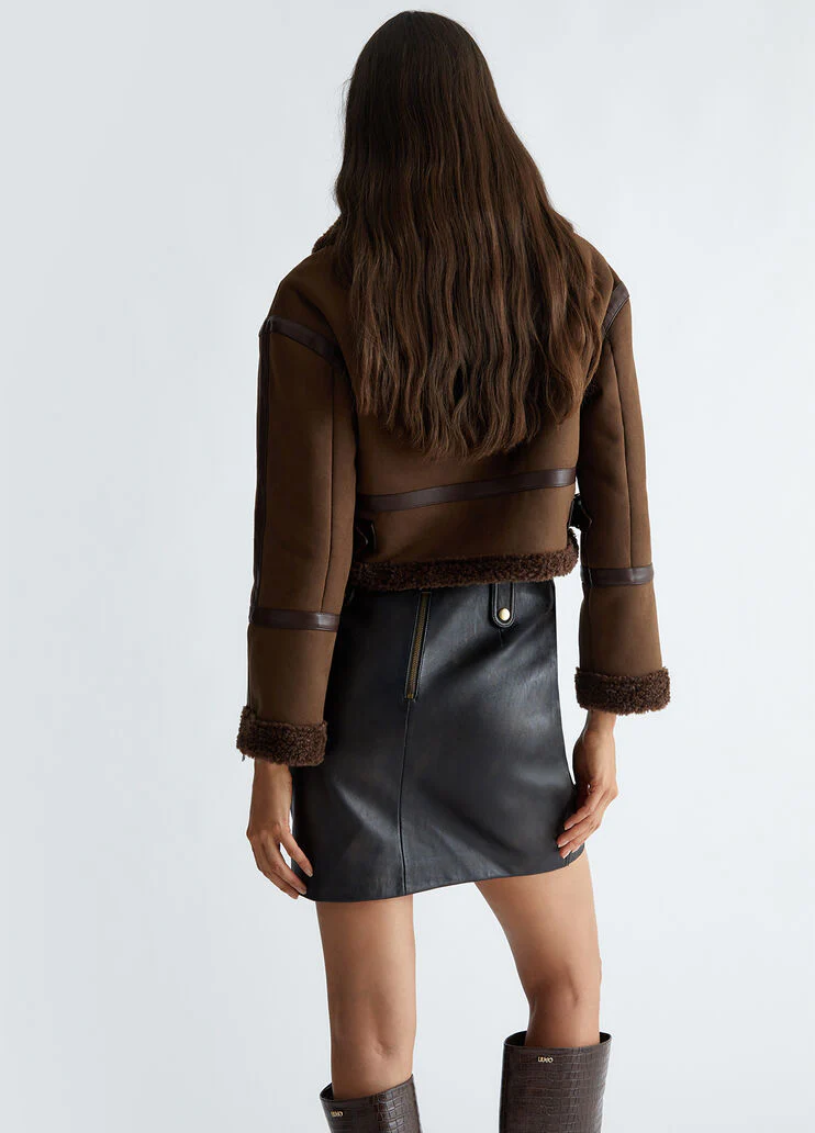 Coated fabric jacket