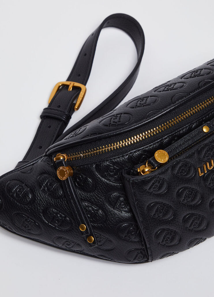 Crossbody bag with logo