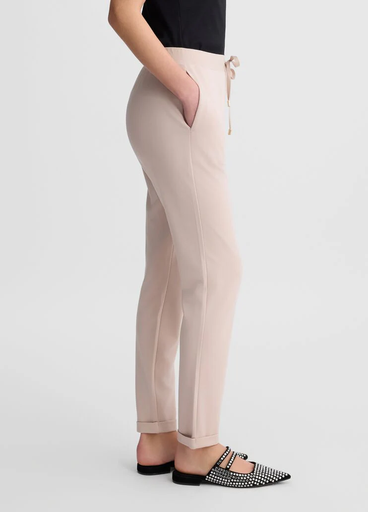 Jogging pants in jersey